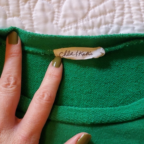 Cropped sweatshirt - Picture 2 of 3